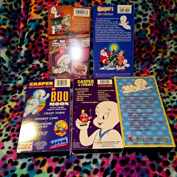 [VHS] Vintage Classics: Casper The Friendly Ghost Lot - Picture 2 of 6